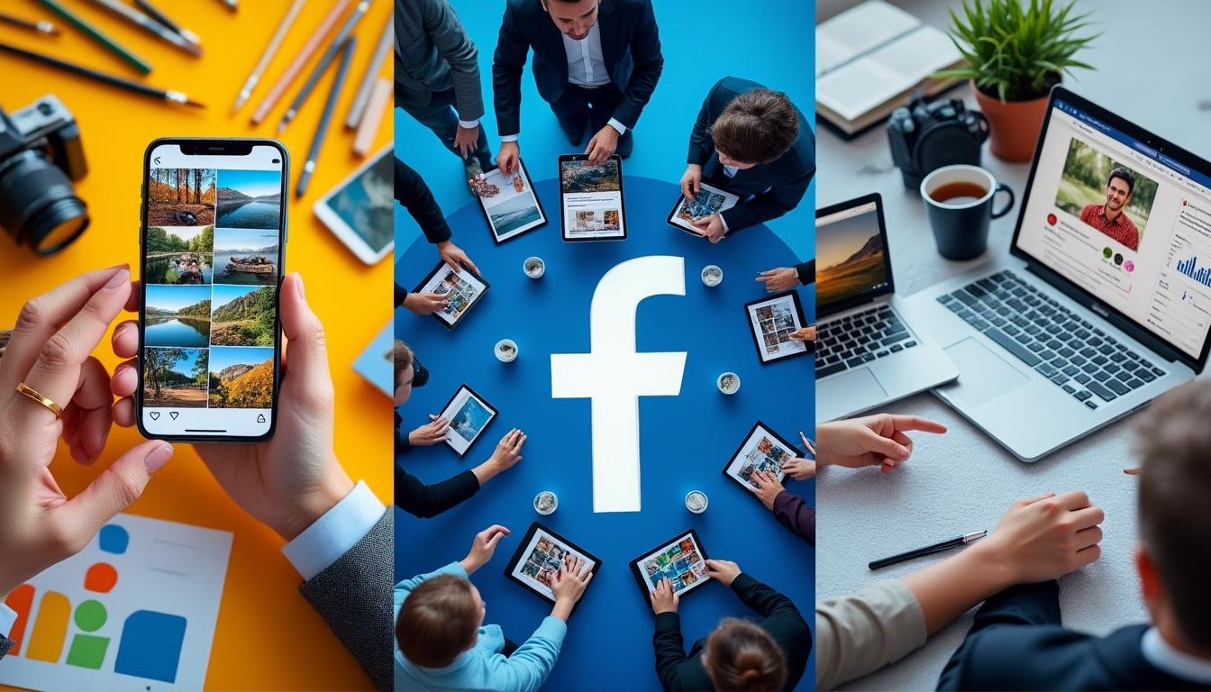 Instagram, Facebook ou LinkedIn : quel réseau choisir selon votre pratique ?