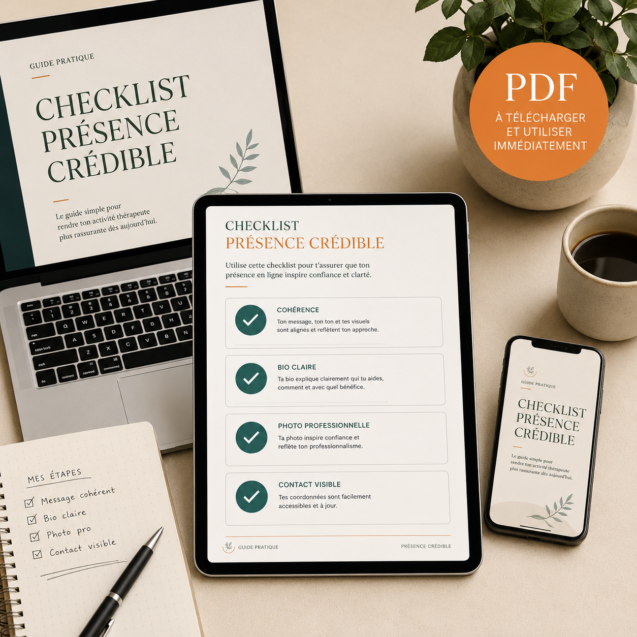 Exemples de présences thérapeutes optimisées — profils, sites, Google Business